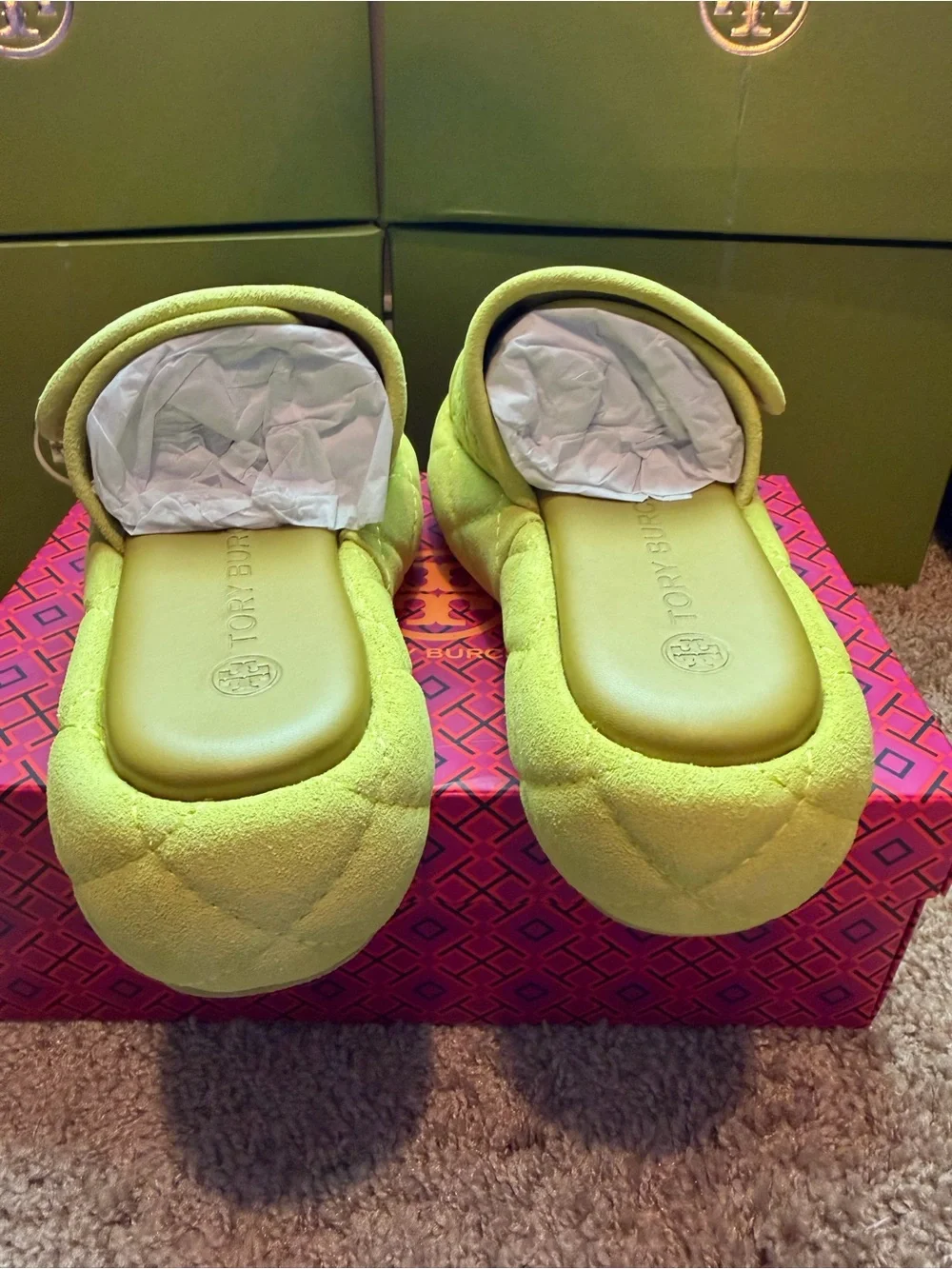 Tory Burch T Monogram Bubble Slide Sandals
